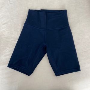 Lululemon Align Shorts 8” Size 4 in True Navy